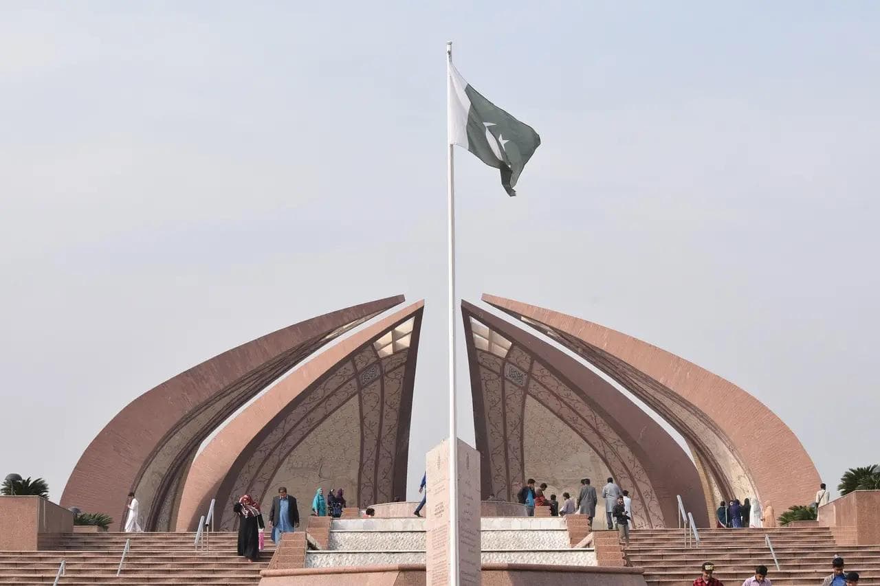 Islamabad Monument and cityscape — the entry point for most international tourists arriving in Pakistan for northern Pakistan travel
